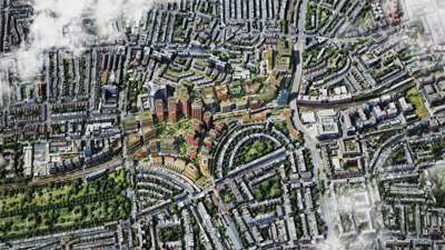 Earls Court Aerialview