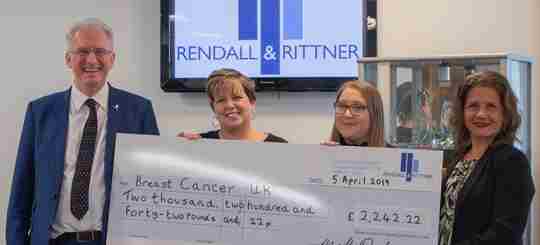 Breast Cancer Uk Cheque