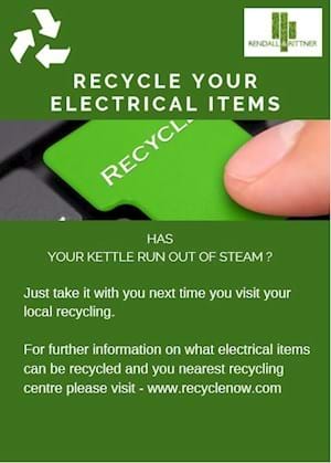 recycle elecrical items