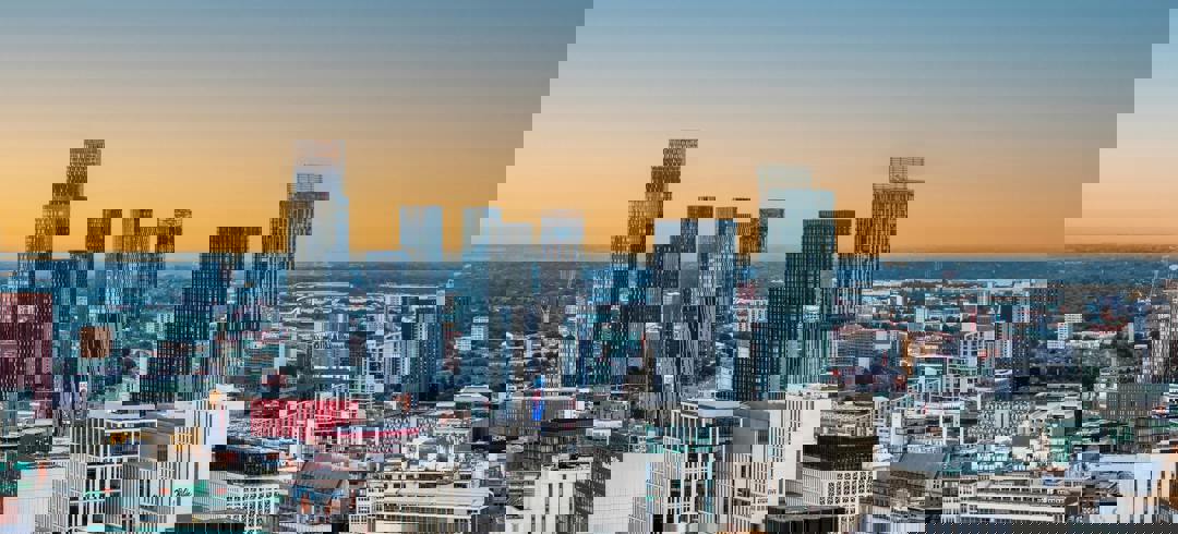 Manchester Centre Aerial View