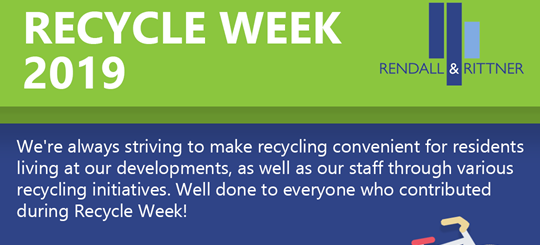 Recycle Week 2019 Infographic