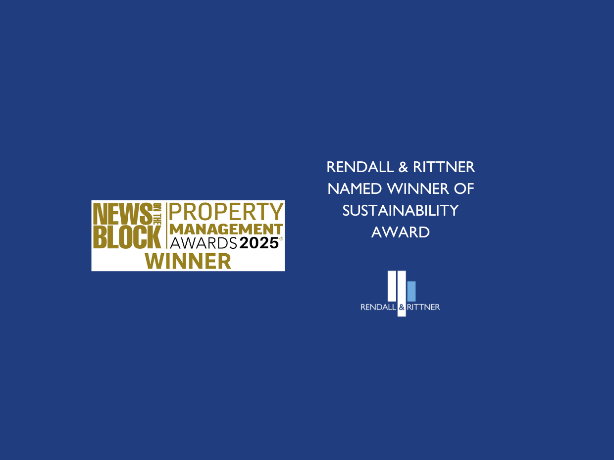 Rendall & Rittner named winner of sustainability award | Rendall & Rittner